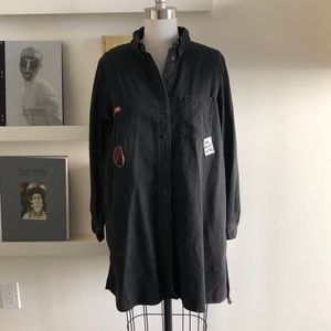 Zara Denim Shirt Dress